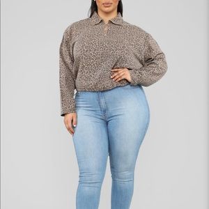 Leopard fashion nova jacket